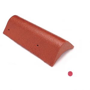 ครอบข้างปิดชาย คอนกรีต เอสซีจี สีแดงกุหลาบ