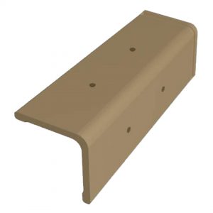 ครอบปั้นลม คอนกรีต เอสซีจี รุ่นนิวสไตล์ สีน้ำตาลบราวน์แอช