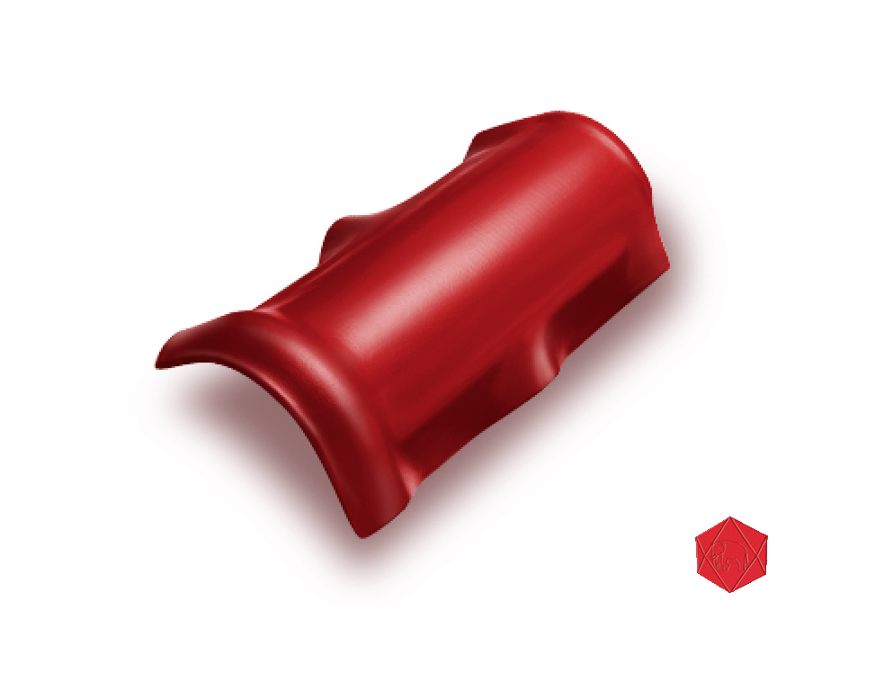 ครอบสันโค้ง ไฟเบอร์ซีเมนต์ เอสซีจี รุ่นลอนคู่ สีแดงประกายมุก 1 ครอบสันโค้ง ไฟเบอร์ซีเมนต์ เอสซีจี รุ่นลอนคู่ สีแดงประกายมุก