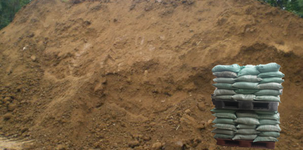 ทรายถม,ทรายขี้เป็ด (ถุง) 1 ทรายถม,ทรายขี้เป็ด (ถุง)