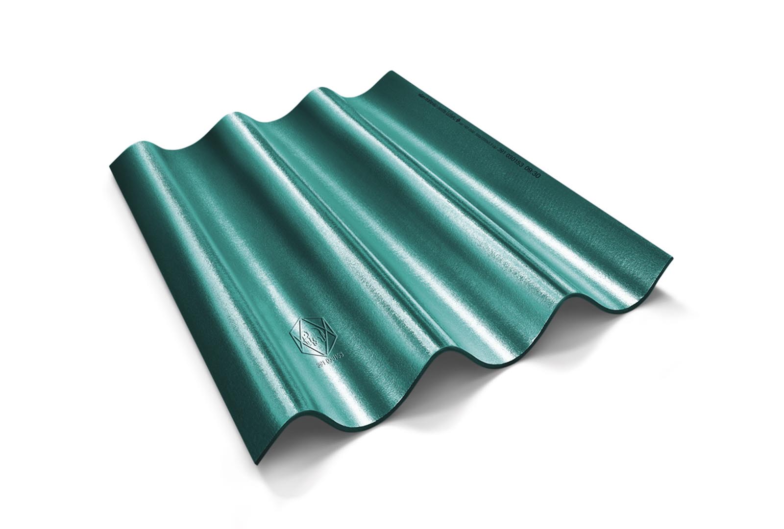 กระเบื้องหลังคาไฟเบอร์ซีเมนต์ เอสซีจี รุ่นพรีม่า สีเขียวทอประกาย 1 กระเบื้องหลังคาไฟเบอร์ซีเมนต์ เอสซีจี รุ่นพรีม่า สีเขียวทอประกาย