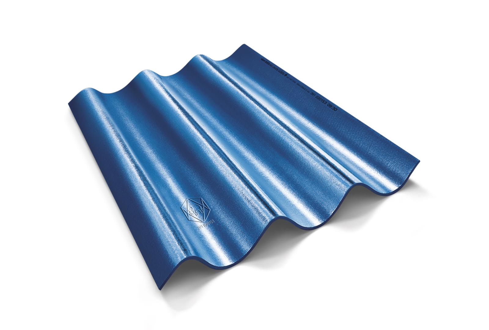 กระเบื้องหลังคาไฟเบอร์ซีเมนต์ เอสซีจี รุ่นพรีม่า สีน้ำเงินทอประกาย 1 กระเบื้องหลังคาไฟเบอร์ซีเมนต์ เอสซีจี รุ่นพรีม่า สีน้ำเงินทอประกาย