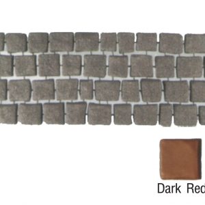 แผ่นทางเดินเอสซีจี รุ่น Carpet Stone สี่เหลี่ยม ผิวเรียบ สีดาร์คเรด 38x92x2 ซ.ม.