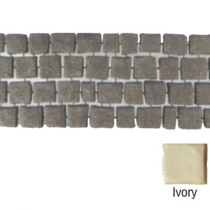 แผ่นทางเดินเอสซีจี รุ่น Carpet Stone สี่เหลี่ยม ผิวเรียบ สีไอวอรี่ 38x92x2 ซ.ม.