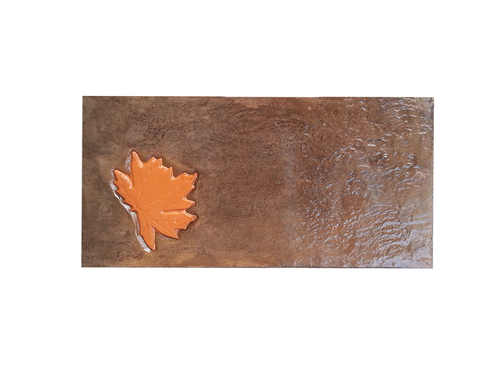 คลื่นเมเปิ้ล ส้มริมน้ำตาล