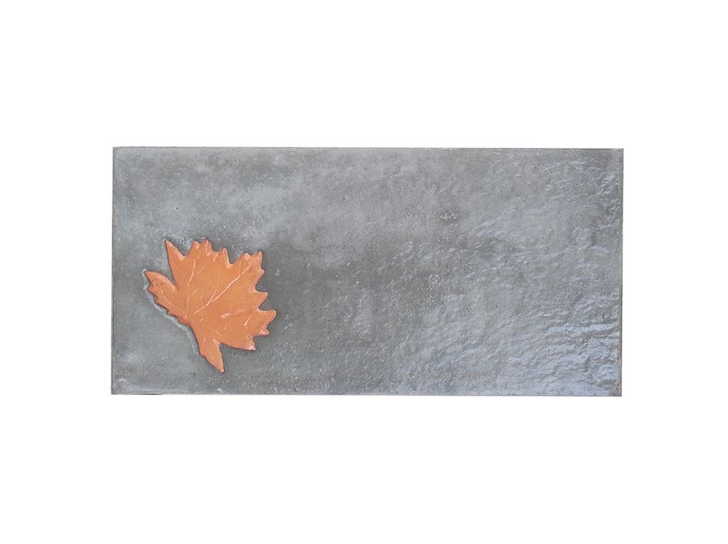 คลื่นเมเปิ้ล ส้มริมเทา